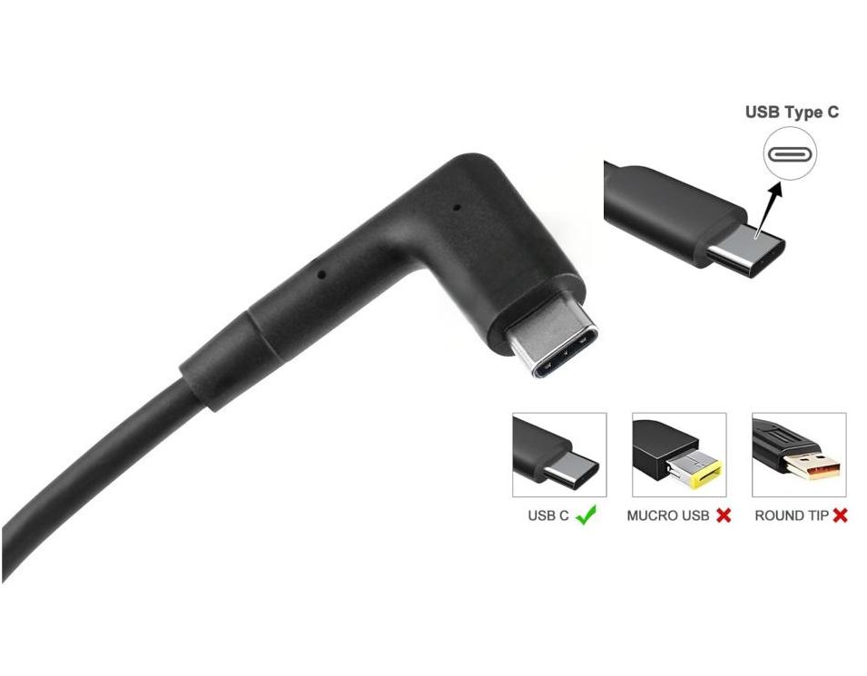 (image for) 65W Type-C Original Samsung Galaxy Book5 360 NP750QHA-KA2IT Charger AC Adapter + Cable